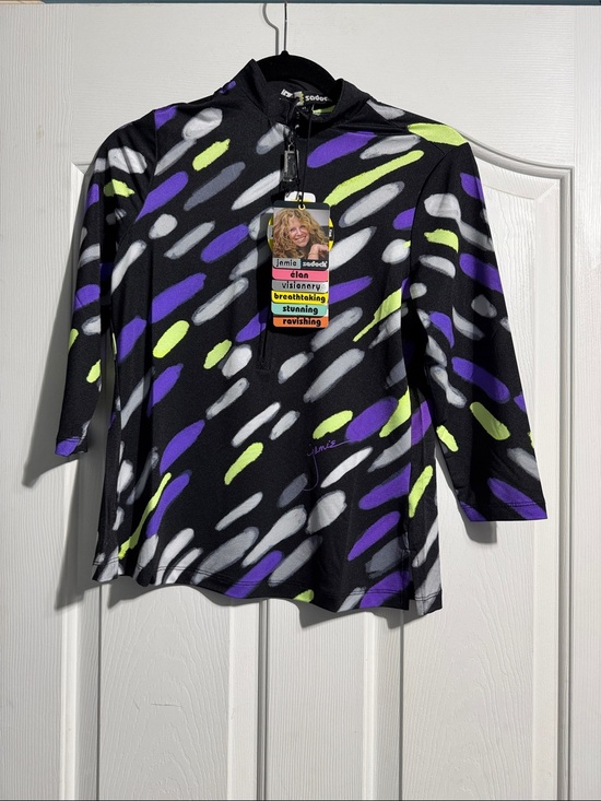 jamie sadock Tops - NWT Jamie Sadock Sunsense SPF 50 Golf Top XS 1/4 Zip Cooltrex UV Protection